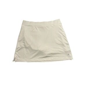 Bermuda Sands Golf Skort Womens Large White Excellent Activewear Performance